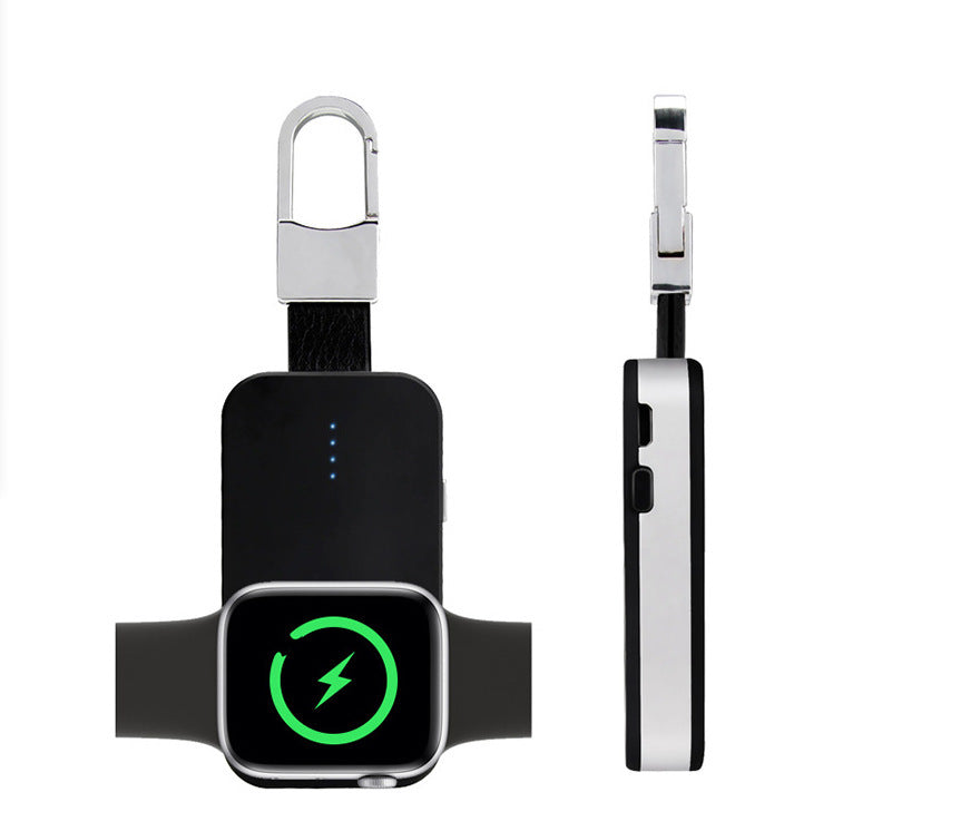 Keychain Mini Power Bank Wireless Charger