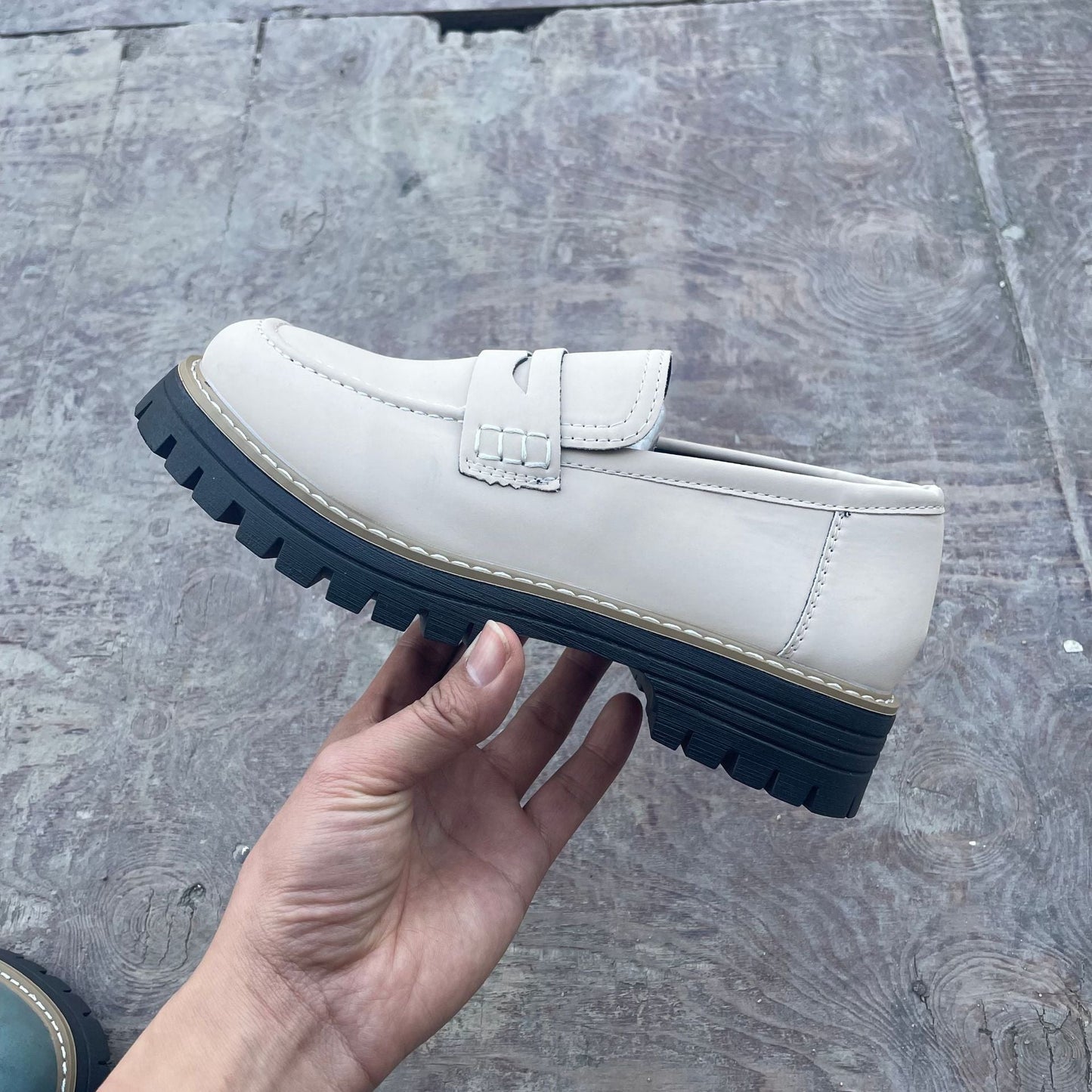 Leather Plus Size Casual Women's Shoes