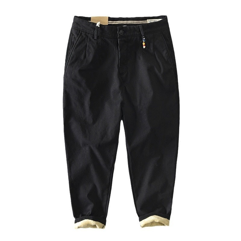 Men's Casual Harem Pants Fleece-lined Autumn Winter