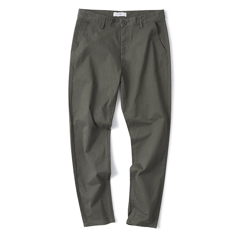 Men's Pure Cotton Casual Loose Straight Pants Summer