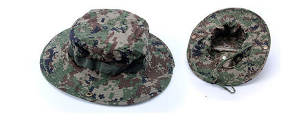 Camouflage Summer Fisherman Sunscreen Hat