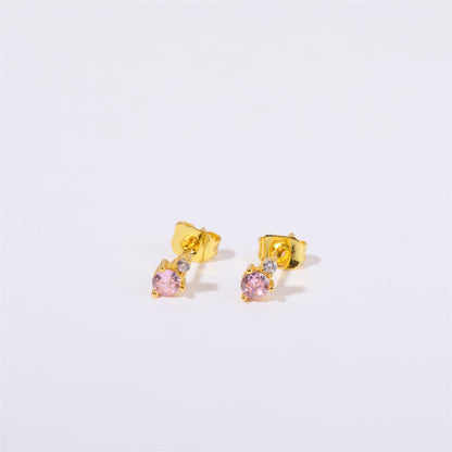 December Birthstone Zircon Earrings
