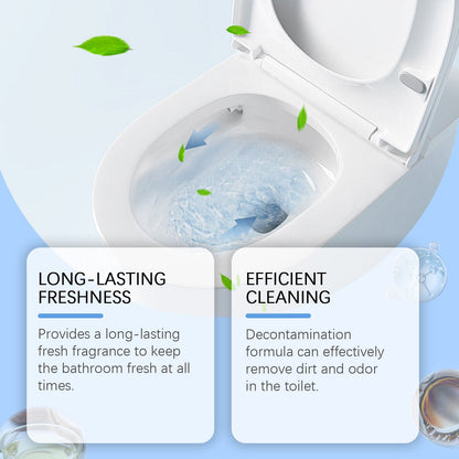 Toilet Fresh Cleaning Block, Toilet Toilet Clean Fragrance Deodorization Automatic Release Easy To Use