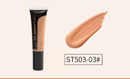 Long-Lasting Concealer Foundation Moisturizing Natural Color Powder Foundation