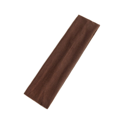 Simple Sports Headband Running Sports Anti Sweating Yoga Headband Unisex Solid Color Single Loop Headband
