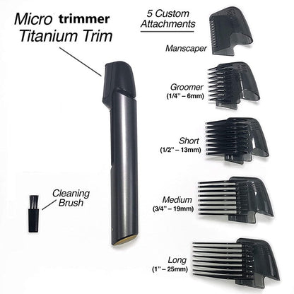 New Electric Back Shaver Men Handheld Haircut Trimmer Long Handle Foldable Shaver