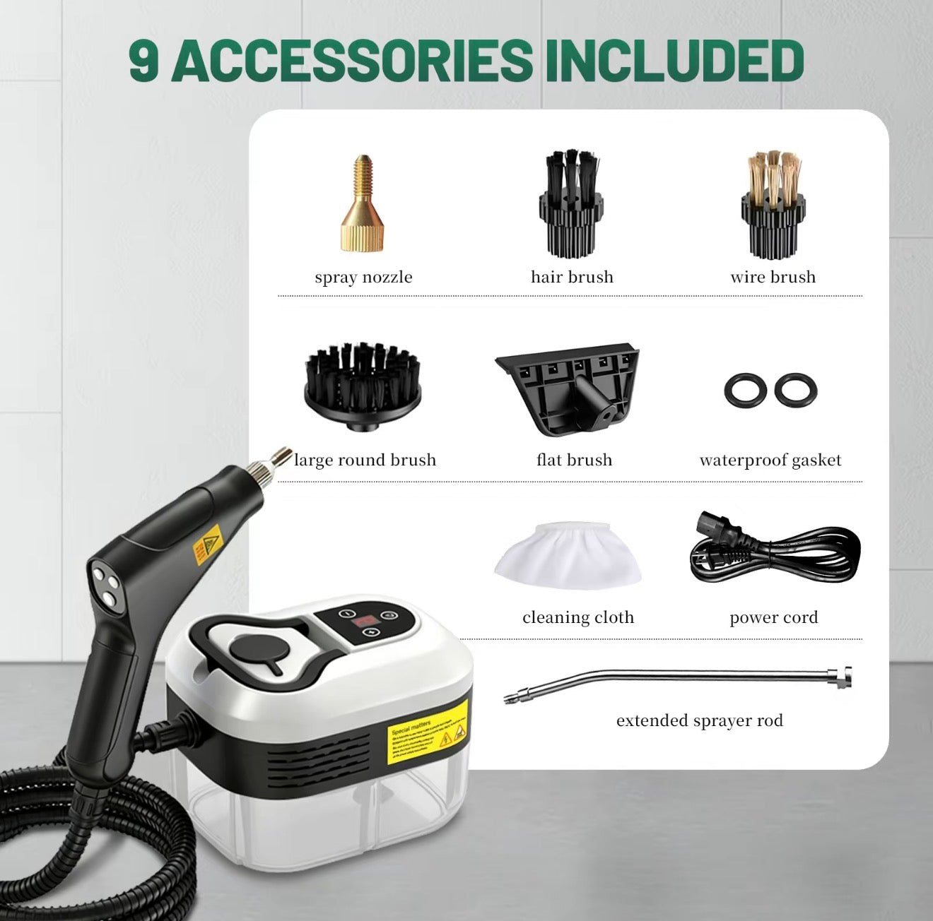 TurboSteam Portable Cleaner