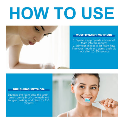 Mouth Mousse Toothpaste Teeth Clean Teeth Remove Tartar Stains Yellow Teeth Whitening Teeth Fresh Breath