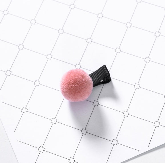 Korean Candy-Colored Hair Ball Hair Tie