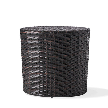 KINGSTOWN RD BARREL SIDE TABLE