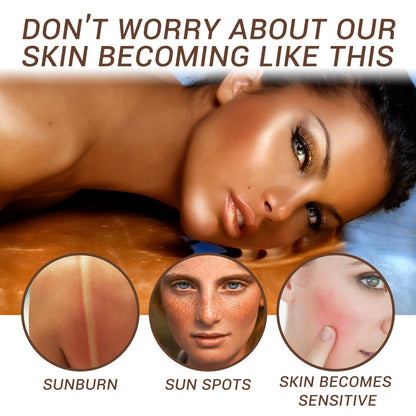 Black Skin Care Summer Beach Self-Tanning Tan Moisturizing And Firming Skin Tanning Cream