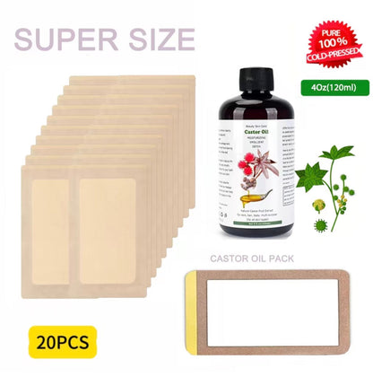 CastorWrap Organic Oil Pack