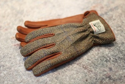 Fleece-lined Motorcycle Touch Screen Leather Gloves