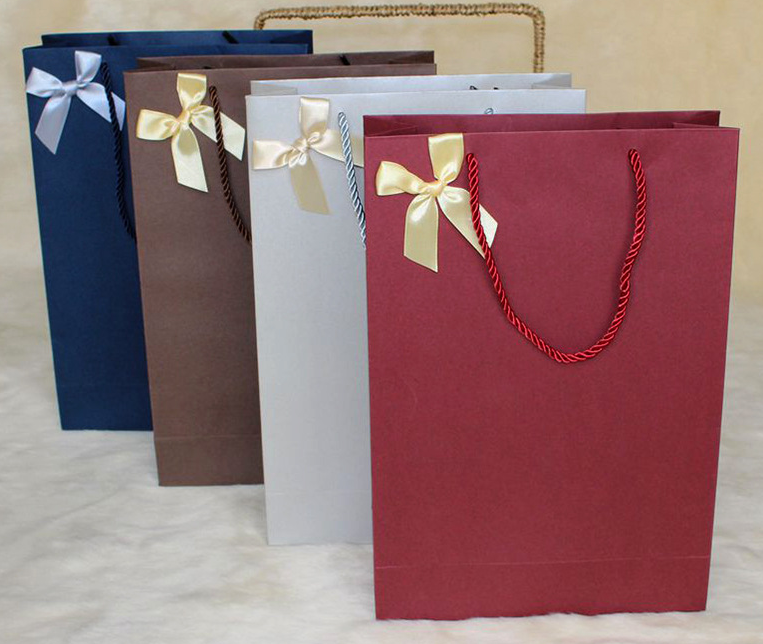 Bow gift box high-end world cover gift box for boys birthday shirt packaging box