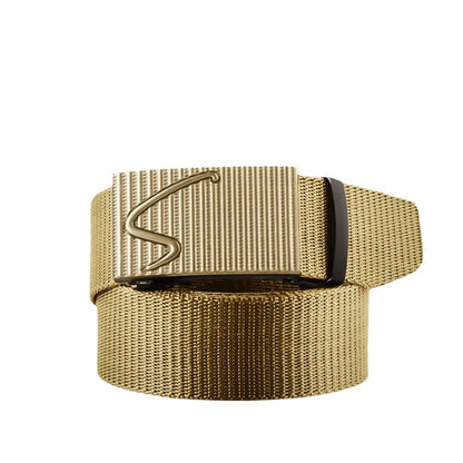 Nylon Waistband Men's Automatic Canvas Belt
