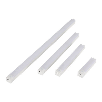 Led Human Body Induction Magnetic Suction Cabinet Strip Small Induction Night Lamp USB Charging Cabinet Induction Light Bar