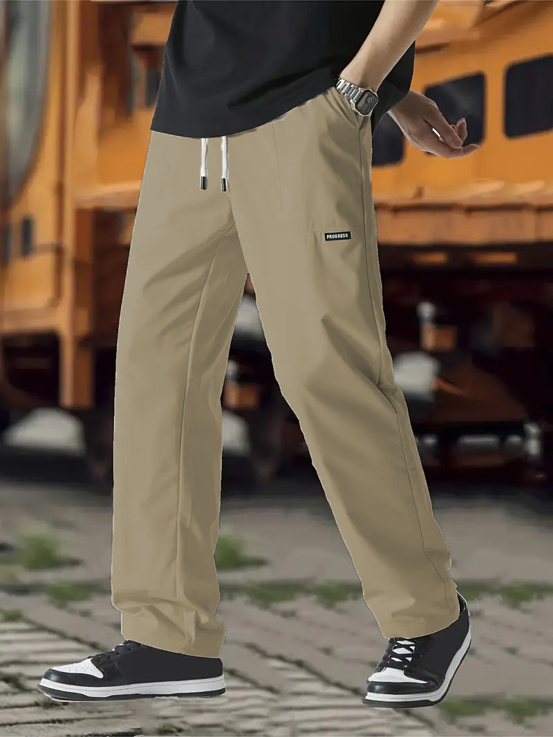 Simple Casual Fashion Straight Sports Pants