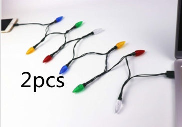 Christmas LED USB Charging Cable with Lights
