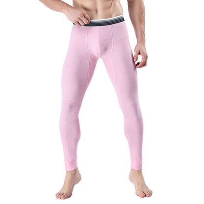 Men's Cropped Cotton Warm Long Johns