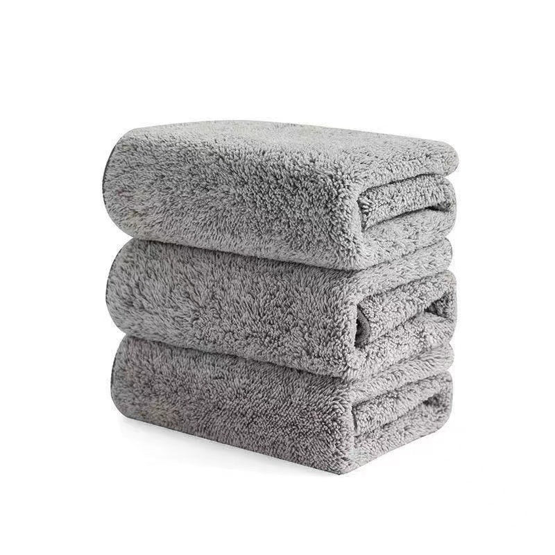 Kitchen To Oil Thickening Water Absorption Does Not Drop Bamboo Charcoal Fine Fiber Dish Towel
