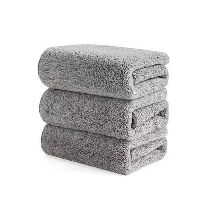 Kitchen To Oil Thickening Water Absorption Does Not Drop Bamboo Charcoal Fine Fiber Dish Towel