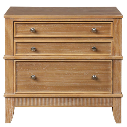 Hazel 3-Drawer Hazel 3-Drawer Side Table for Living Room Hallway Entryway