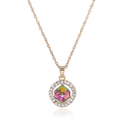 Gold Crystal Bridal Jewelry Set - Factory Promotion