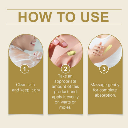 Mole And Wart Care Cream, Soft And Smooth Skin Moisturizing And Repairing Skin Care Cream