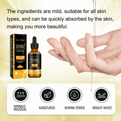 Vitamin C Face Essence For Reducing Fine Lines, Firming, Smoothing And Moisturizing Anti-Aging Skin Essence