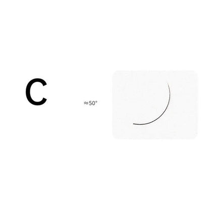 Weaving baby curved false eyelashes flowering planting eyelashes Y-shaped grafting false eyelashes