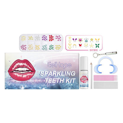 Flash Dental Drill Set Creative Diy Fashion Beauty Dental Spice Jewelry Dental Smile Crystal Dental Drill