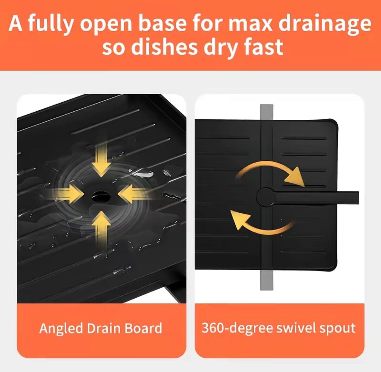 SpaceDry Dish Rack