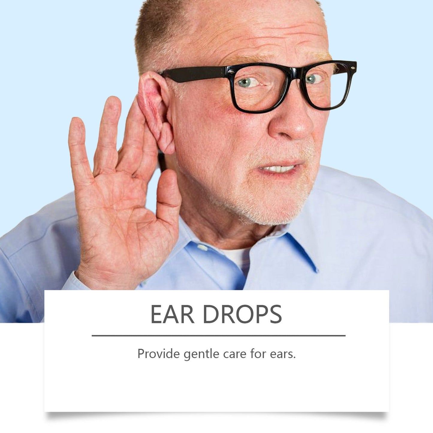 Ear Care Solution, A Gentle Nourishing Care Drops For Daily Ear Cleansing And Comfort