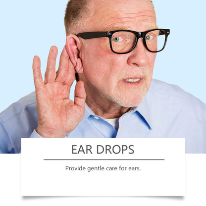 Ear Care Solution, A Gentle Nourishing Care Drops For Daily Ear Cleansing And Comfort
