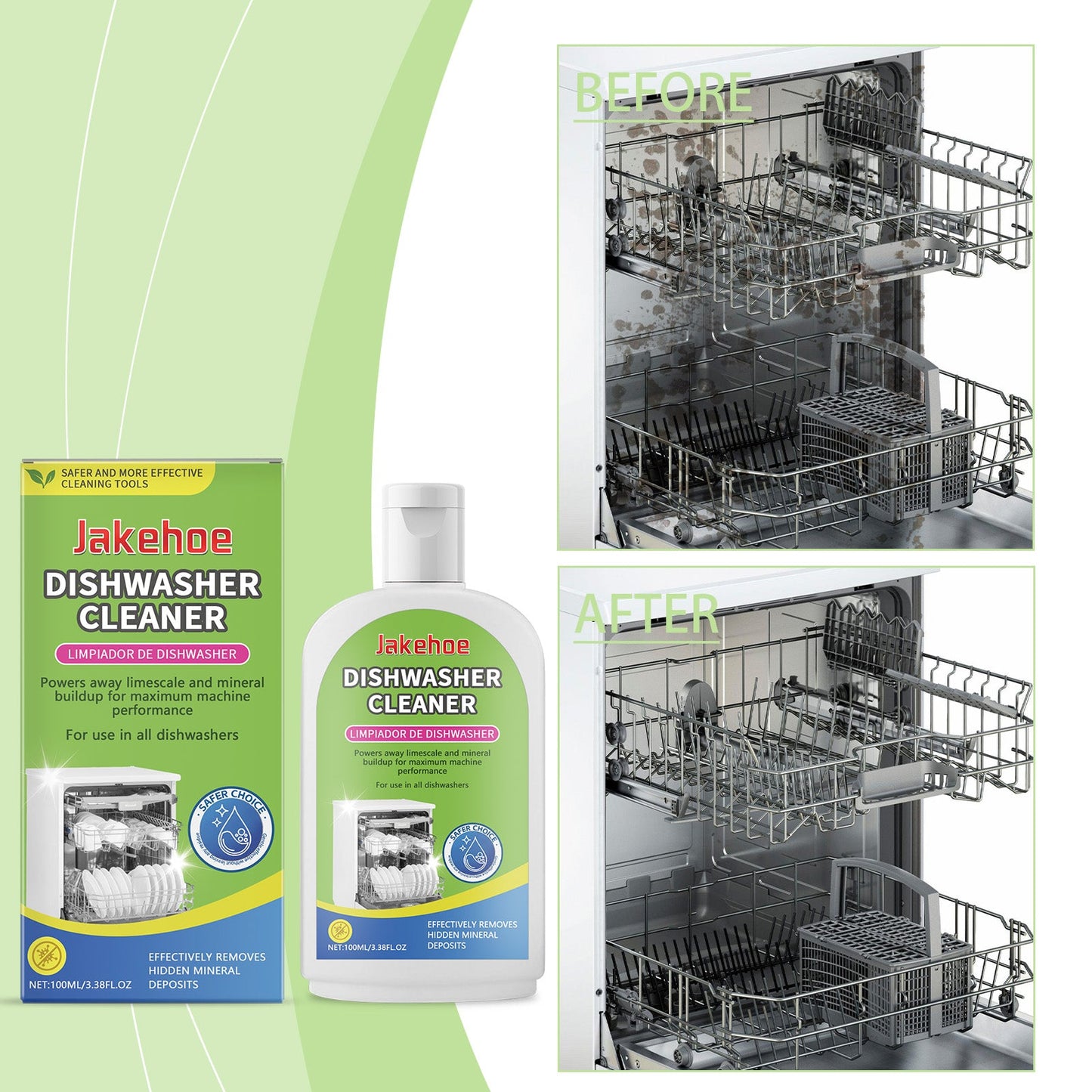 Dishwasher Cleaner Kitchenware Decontamination Decontamination Tableware Heavy Oil Cleaning Dish Detergent