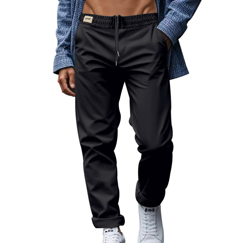 Men's Loose Quick-drying Waist-tied Casual Trousers