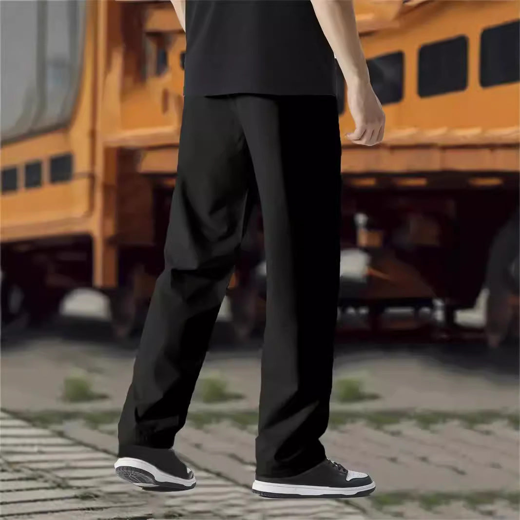 Simple Casual Fashion Straight Sports Pants