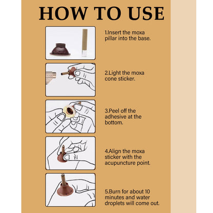 Detoxification Slimming Burning Column, Wormwood Burning Column Lifts Loose Skin Belly Firming And Shaping Body