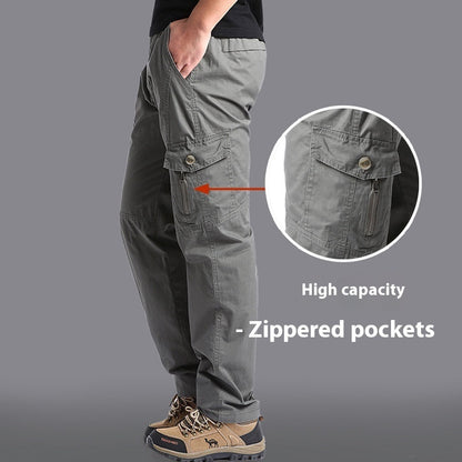 Loose Straight Casual Men's Summer Overalls