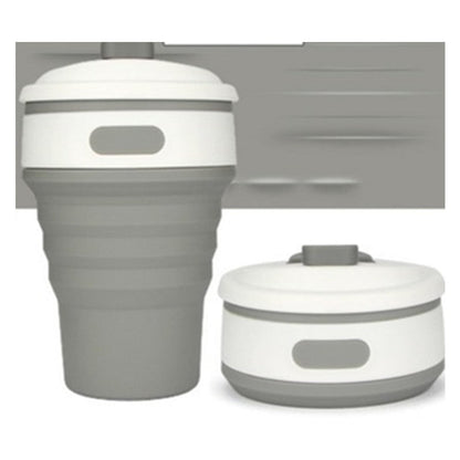 Collapsible Silicone Coffee Mug Travel Cup BPA-Free