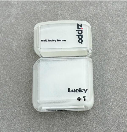 Zippo Treasure Lighter Chrome Matte Logo 205ZL