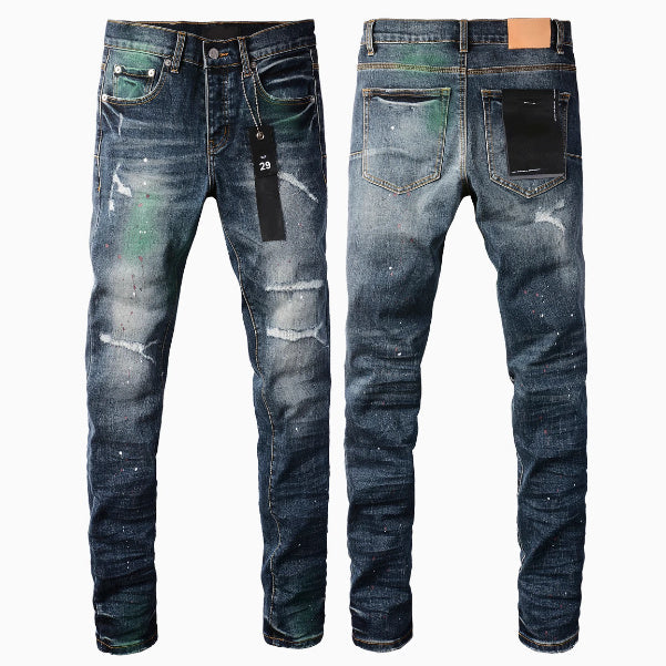 European American Street Retro Hip-hop Fashion Jeans