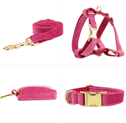Pet Collar Dog Fabric Velvet