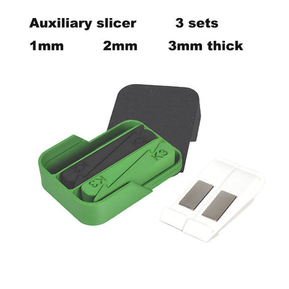 Creative ultra-thin slicing assistant tool for fruits and melons