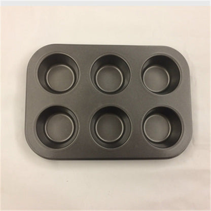 DIY Baking Tools 6 Cup Non Stick Round Cake Mold