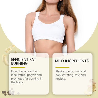 Banana Body Essential Oil Nourishes Waist Arm Light Skin Show Figure Massage Treatment