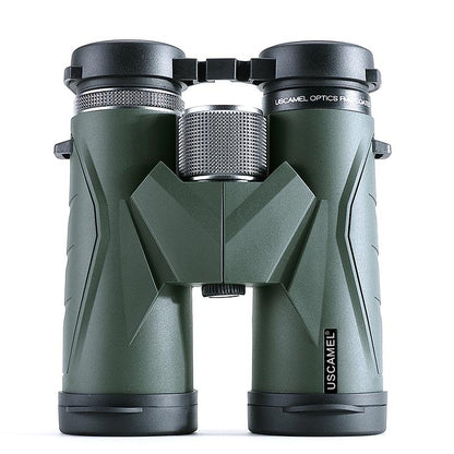 USCAMEL Binoculars 10x42 Waterproof Telescope Professional Hunting Optics Camping Outdoor (Army Green)