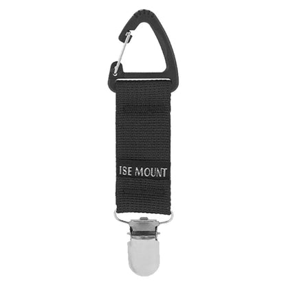 Outdoor travel straw hat clip multifunctional glove clip towel clip triangular ribbon buckle mountain buckle