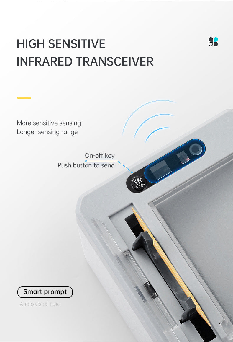 Can sense toothpick box, fully automatic innovation, home restaurant toothpick machine, hotel automatic electric pop-up toothpick cylinder