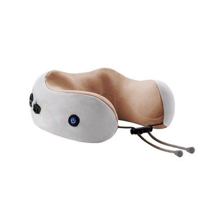 Multifunctional Home Cervical Massager Memory Foam Car Pillow Portable U-Shaped